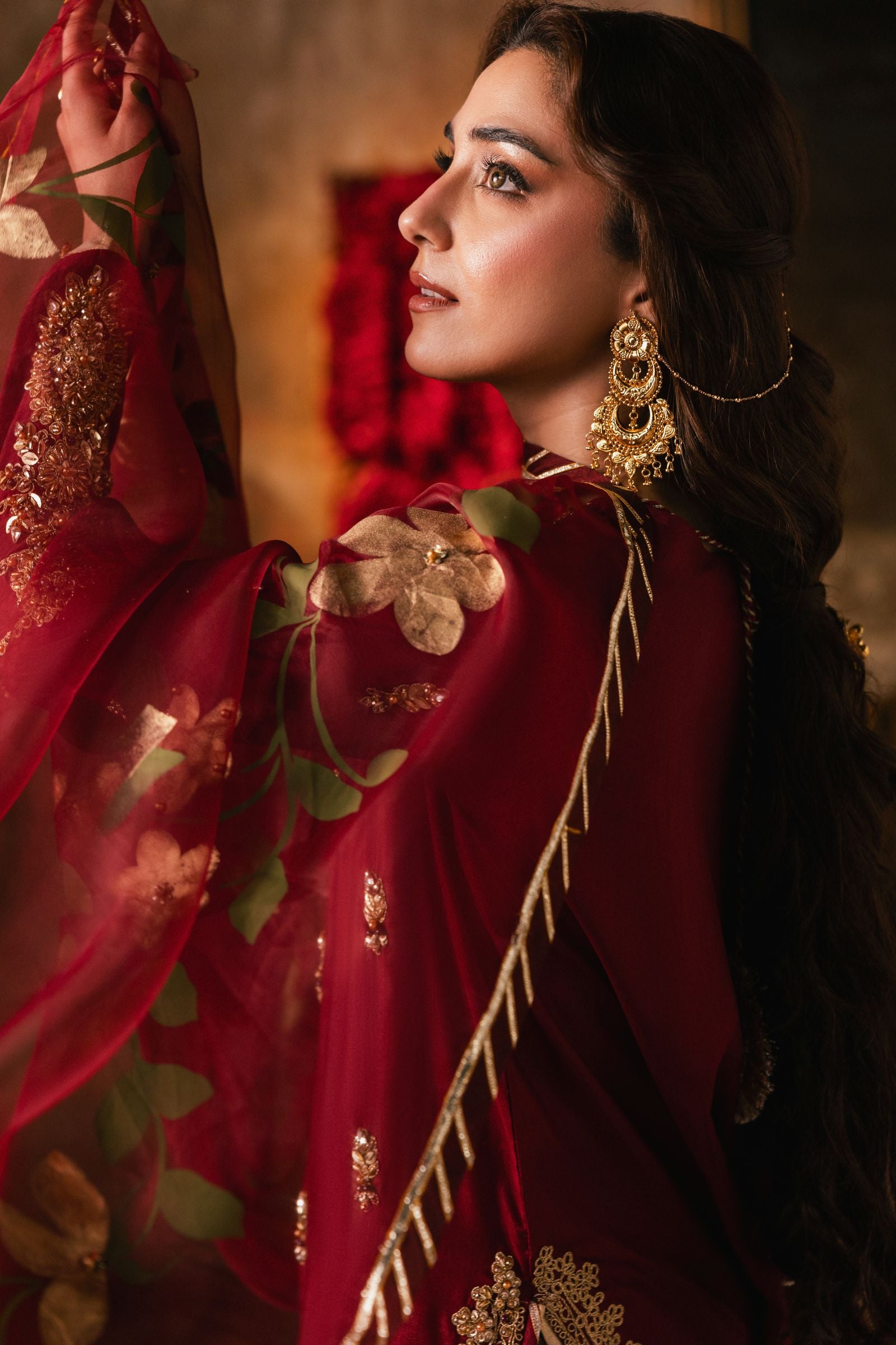 The Maya Edition by Mona – Handworked Raw Silk Formal Dress Maya3