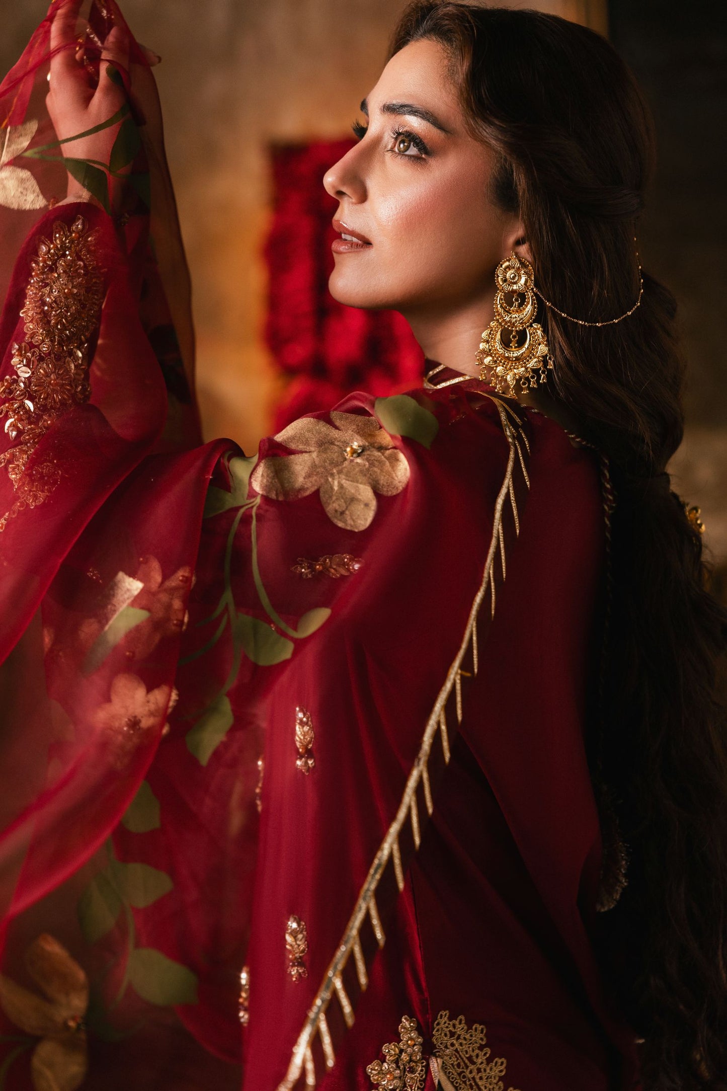 The Maya Edition by Mona – Handworked Raw Silk Formal Dress Maya3