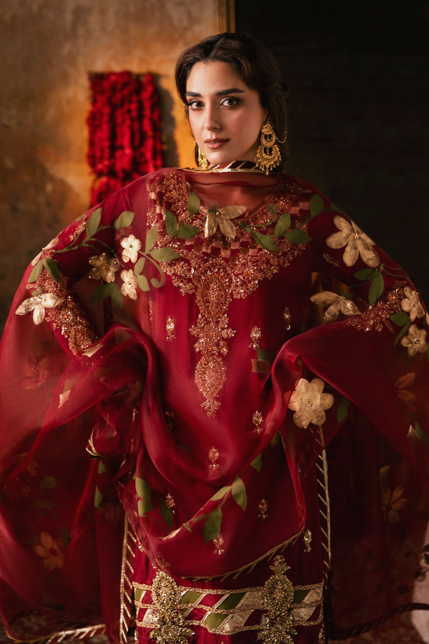 The Maya Edition by Mona – Handworked Raw Silk Formal Dress Maya3