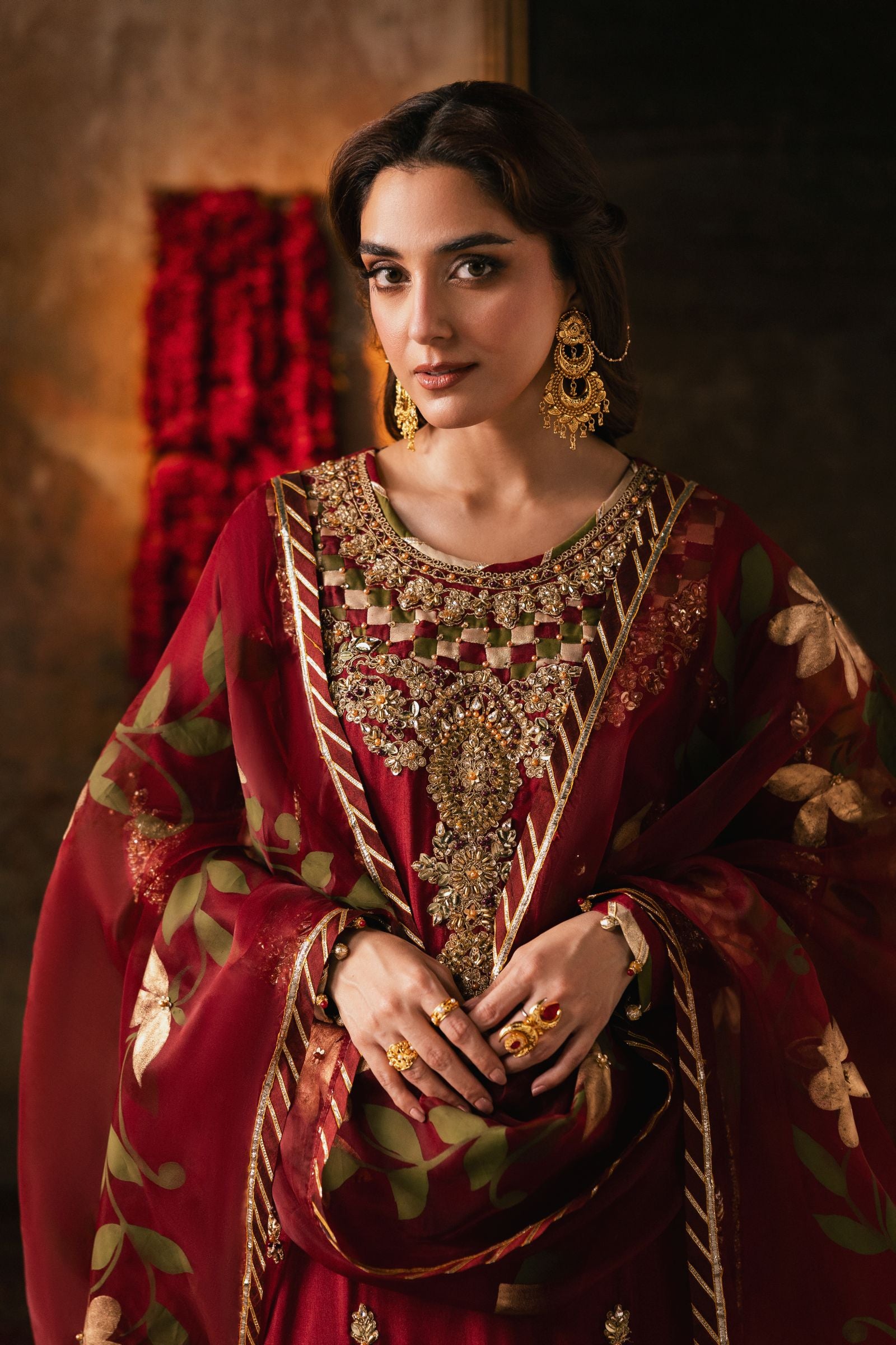 The Maya Edition by Mona – Handworked Raw Silk Formal Dress Maya3