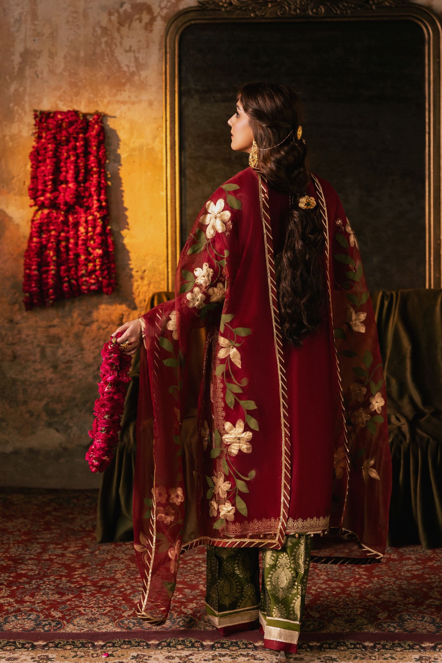 The Maya Edition by Mona – Handworked Raw Silk Formal Dress Maya3