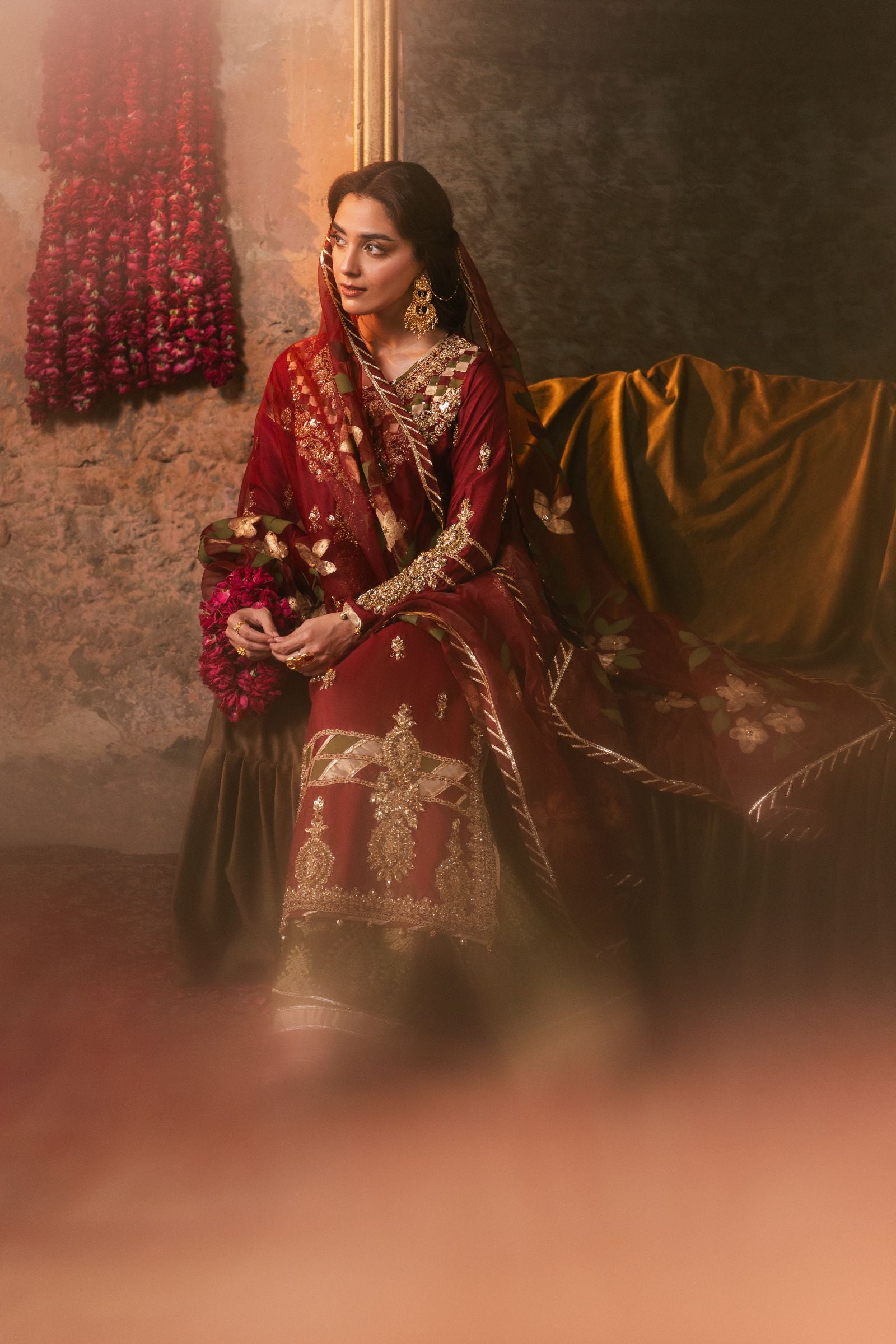 The Maya Edition by Mona – Handworked Raw Silk Formal Dress Maya3