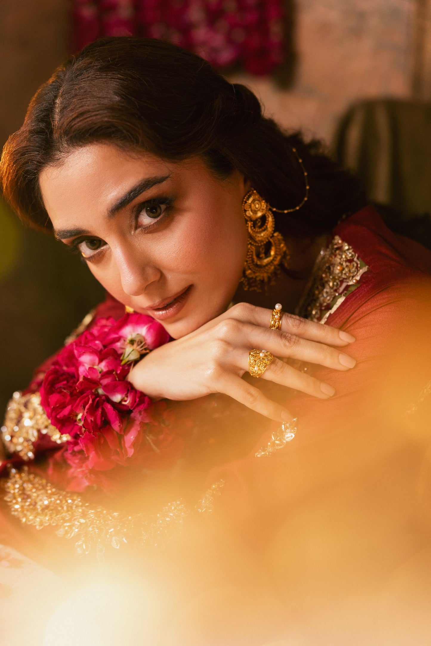 The Maya Edition by Mona – Handworked Raw Silk Formal Dress Maya3