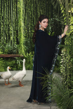 Velvet Story by Ain – Embellished Luxury Velvet Cape VSA5