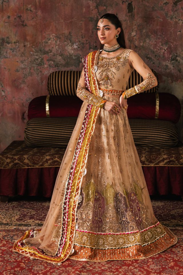 The Maya Edition by Mona – Handworked Net Choli & Sequin Lehnga Maya4