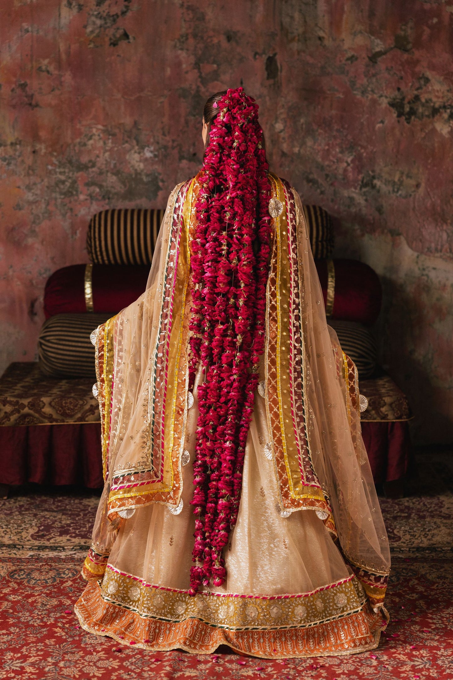 The Maya Edition by Mona – Handworked Net Choli & Sequin Lehnga Maya4