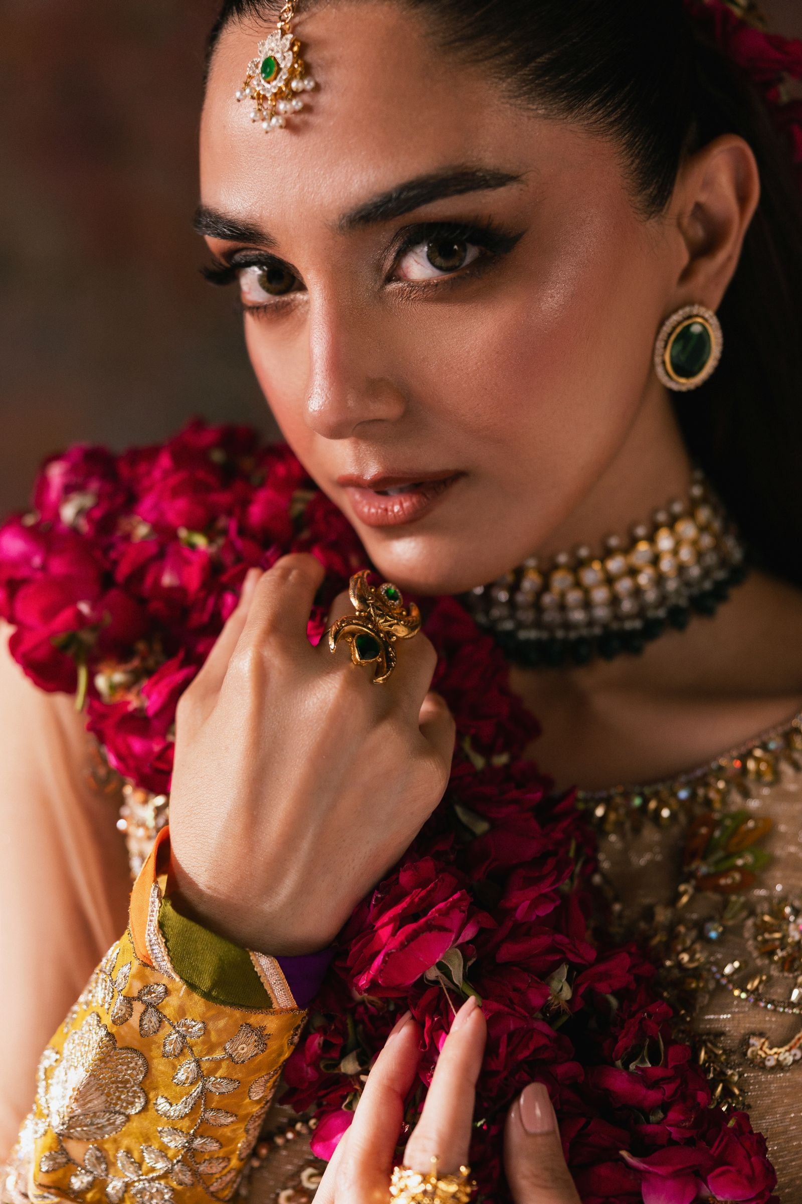 The Maya Edition by Mona – Handworked Net Choli & Sequin Lehnga Maya4