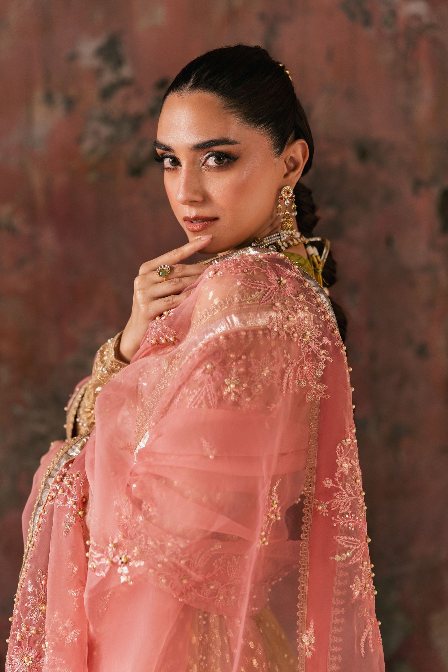 The Maya Edition by Mona – Organza Lurex Formal Dress Maya5