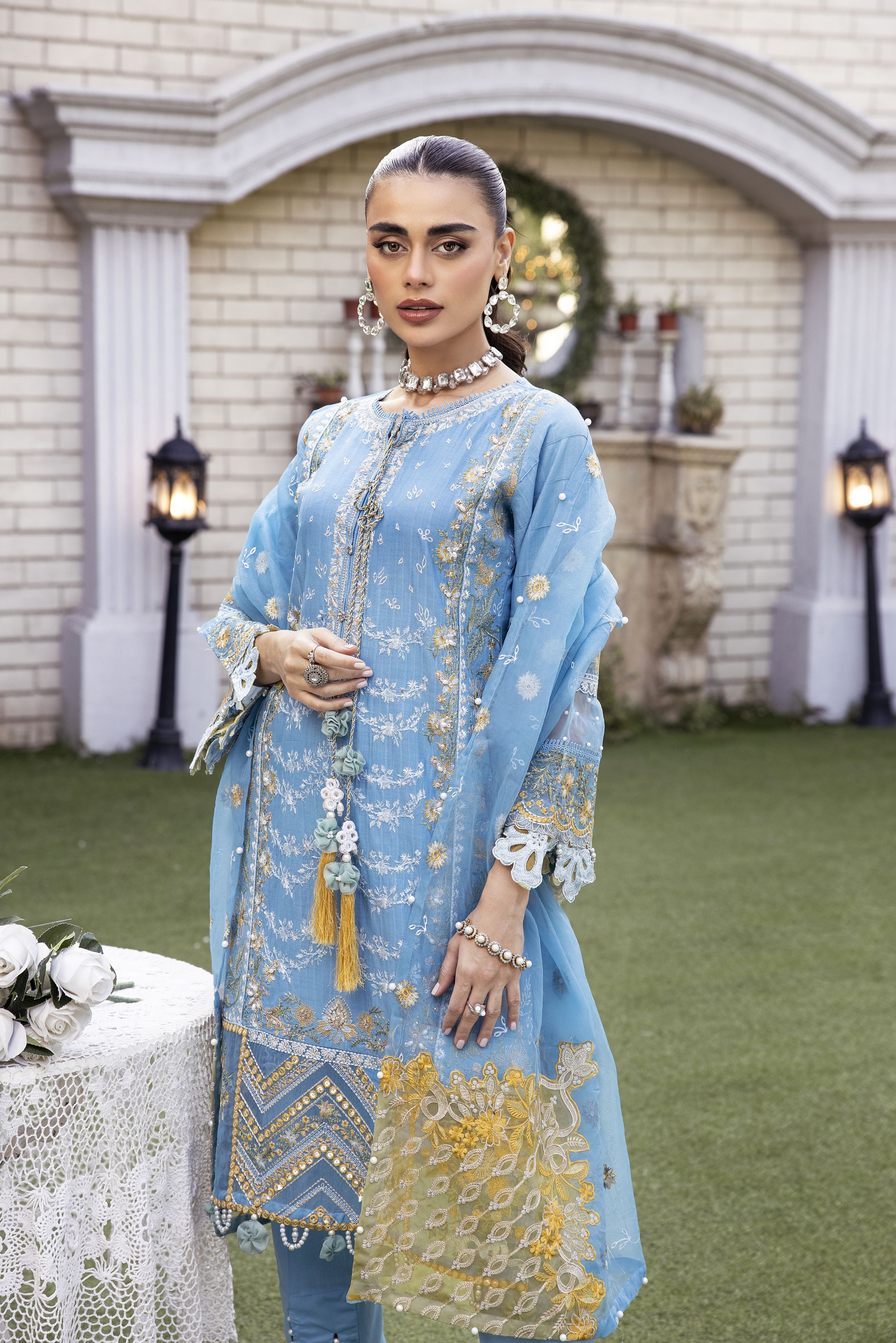 Luxury Jacquard EID Collection by Mona MJW1