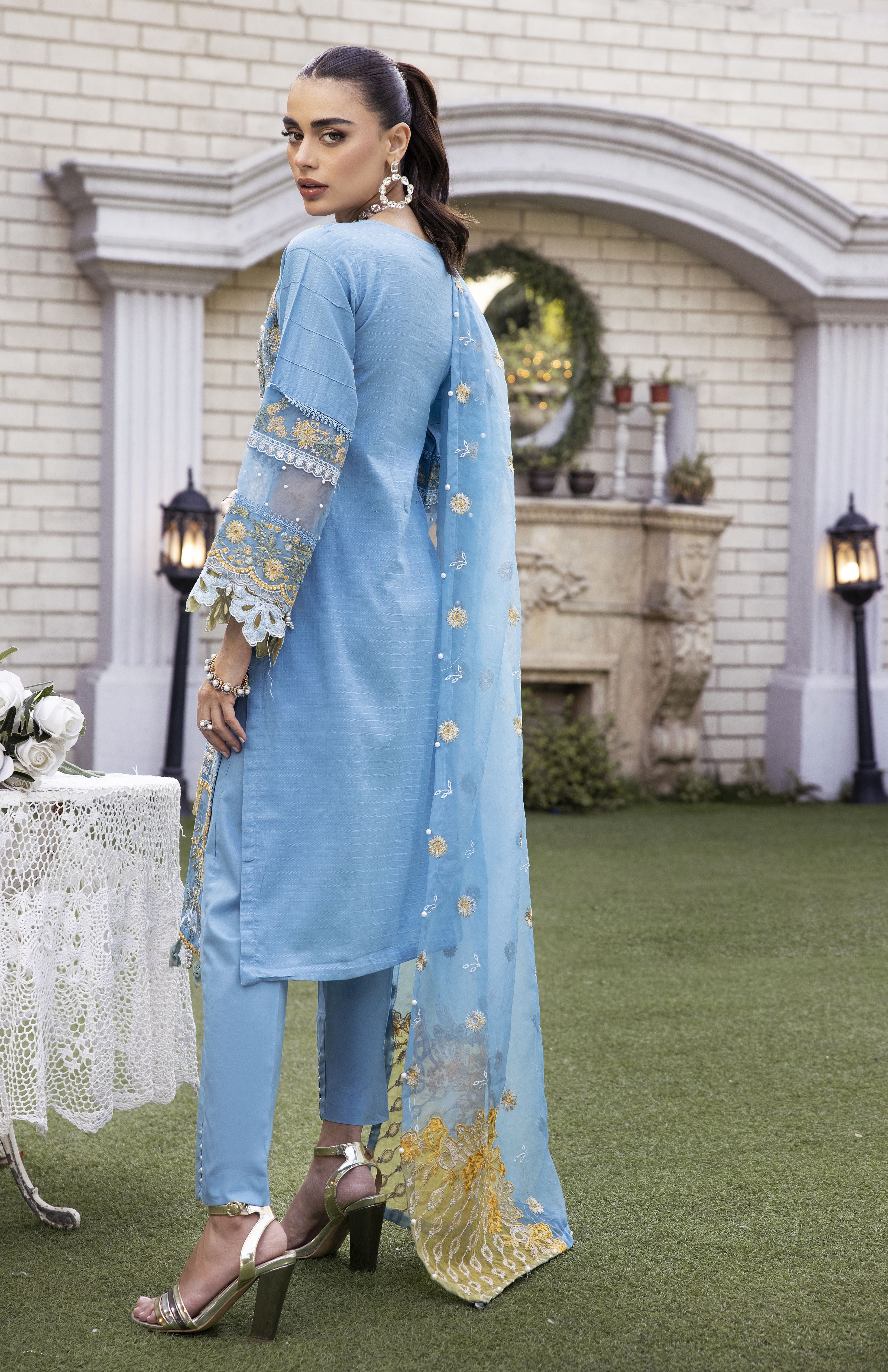 Luxury Jacquard EID Collection by Mona MJW1