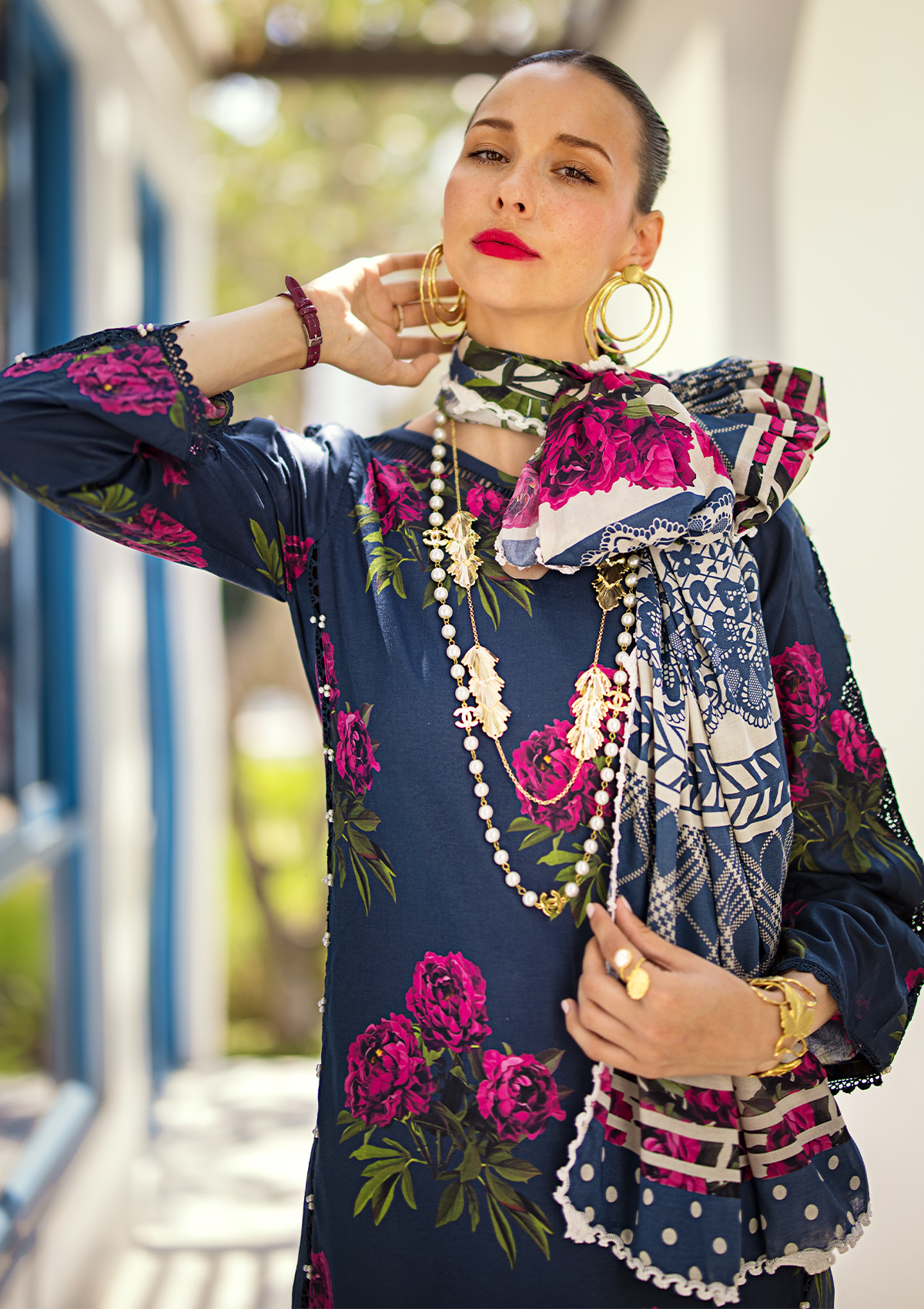 ELAF Prints PATTAYA POISE EOP-03B