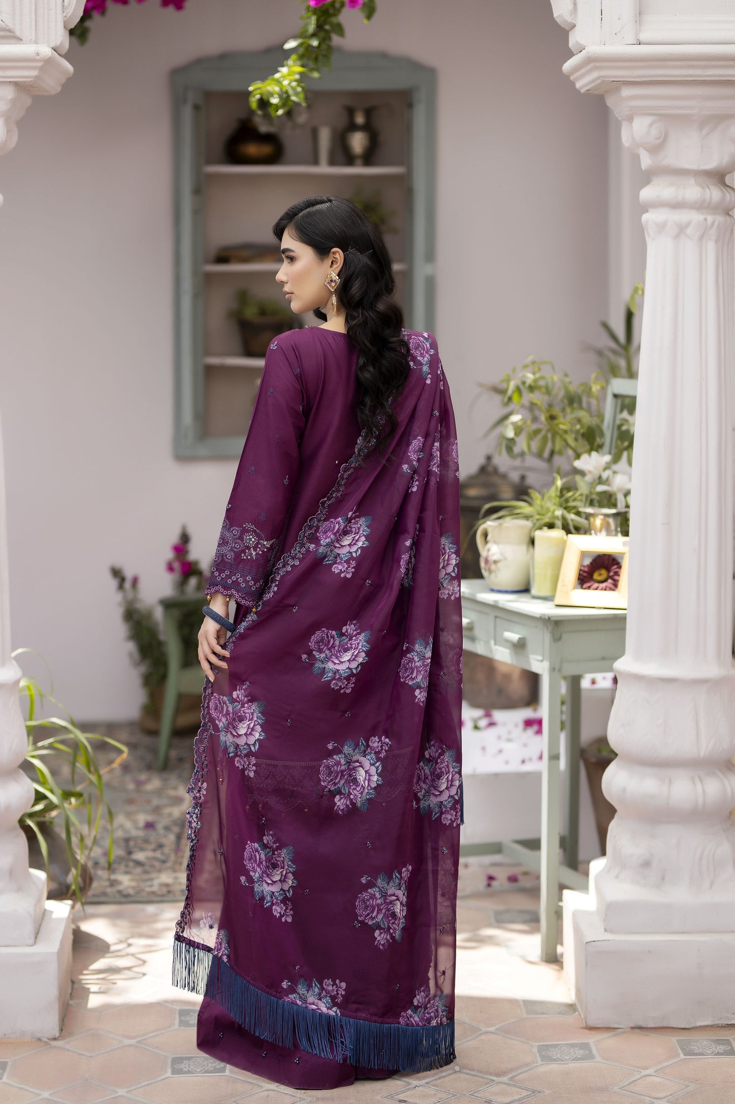 Elyna by Mona Cotton Chikankari EMCC5