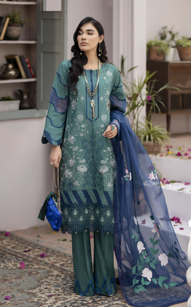 Elyna by Mona Cotton Chikankari EMCC4