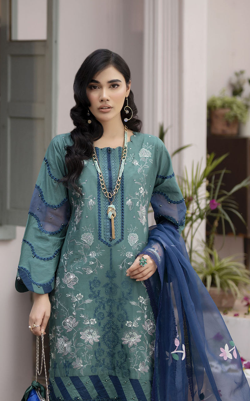 Elyna by Mona Cotton Chikankari EMCC4