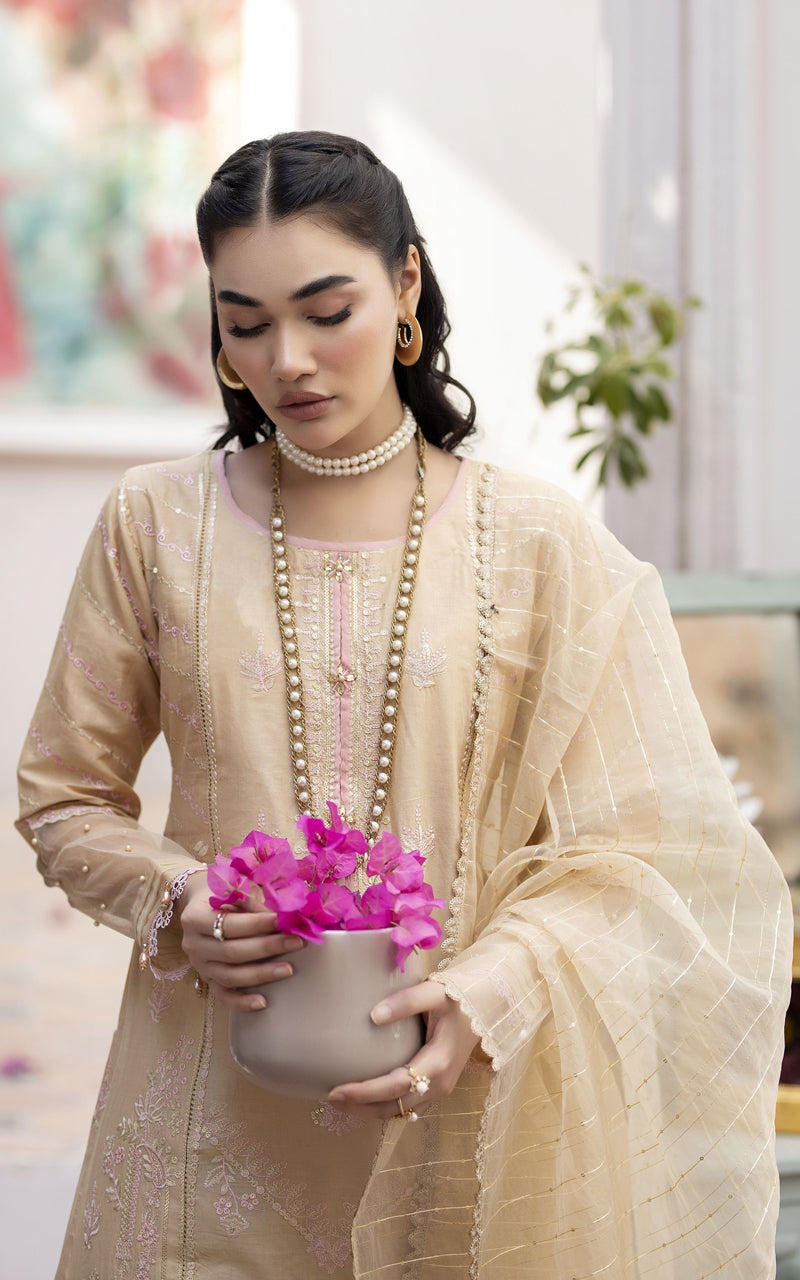 Elyna by Mona Cotton Chikankari EMCC3