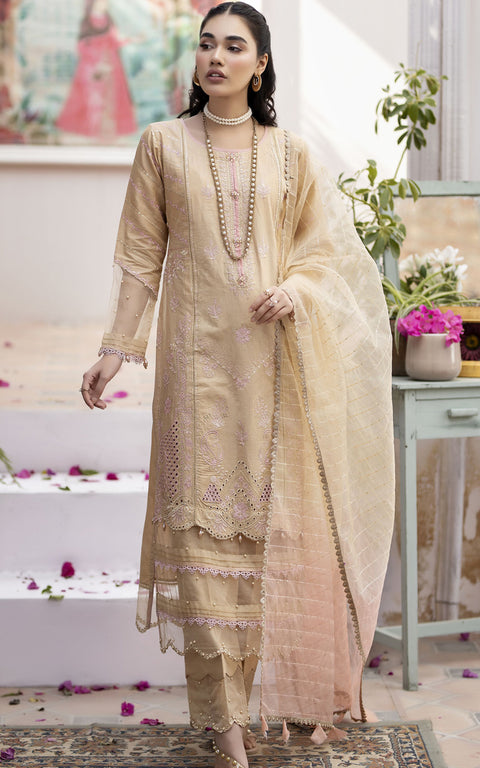 Elyna by Mona Cotton Chikankari EMCC3