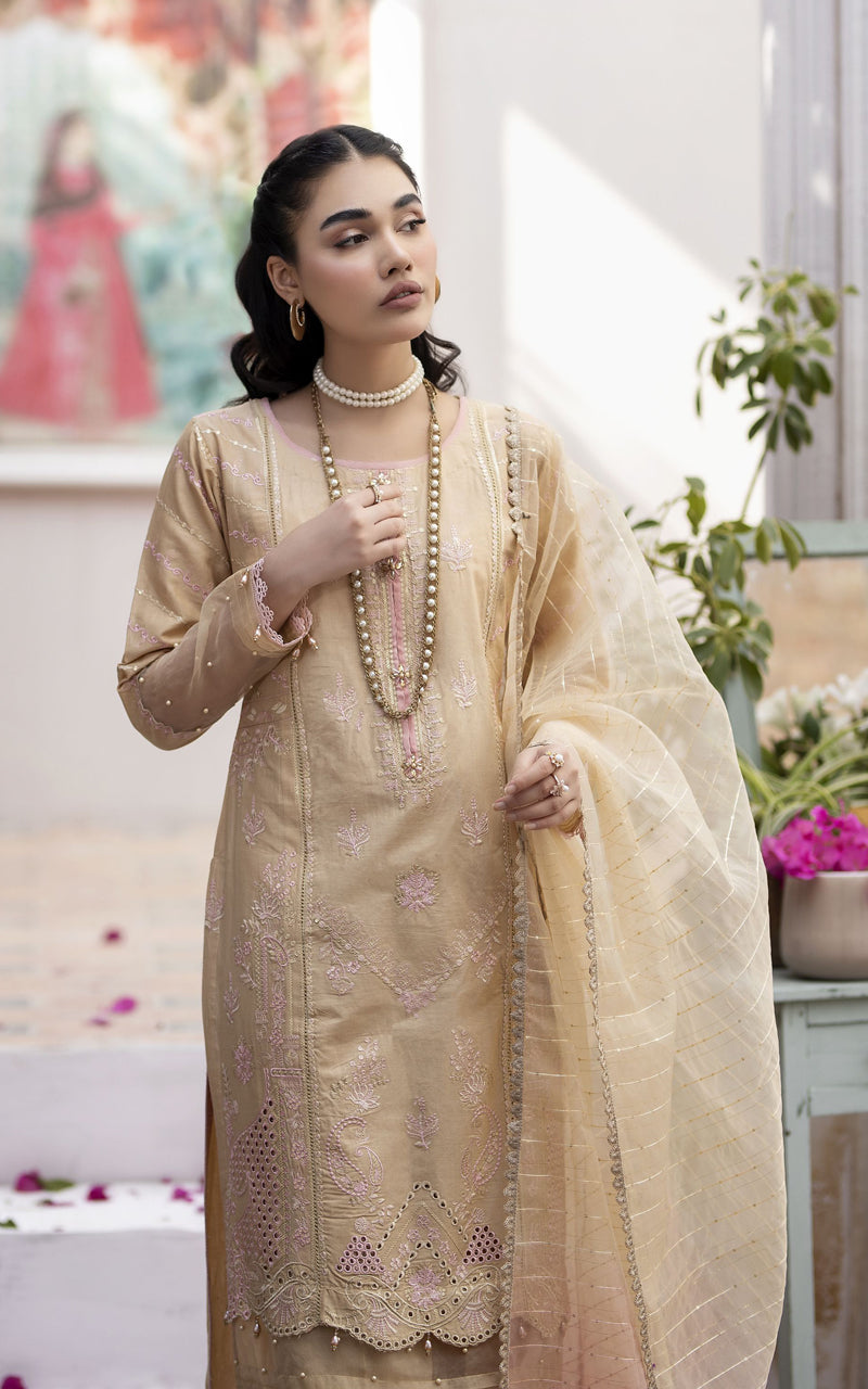 Elyna by Mona Cotton Chikankari EMCC3