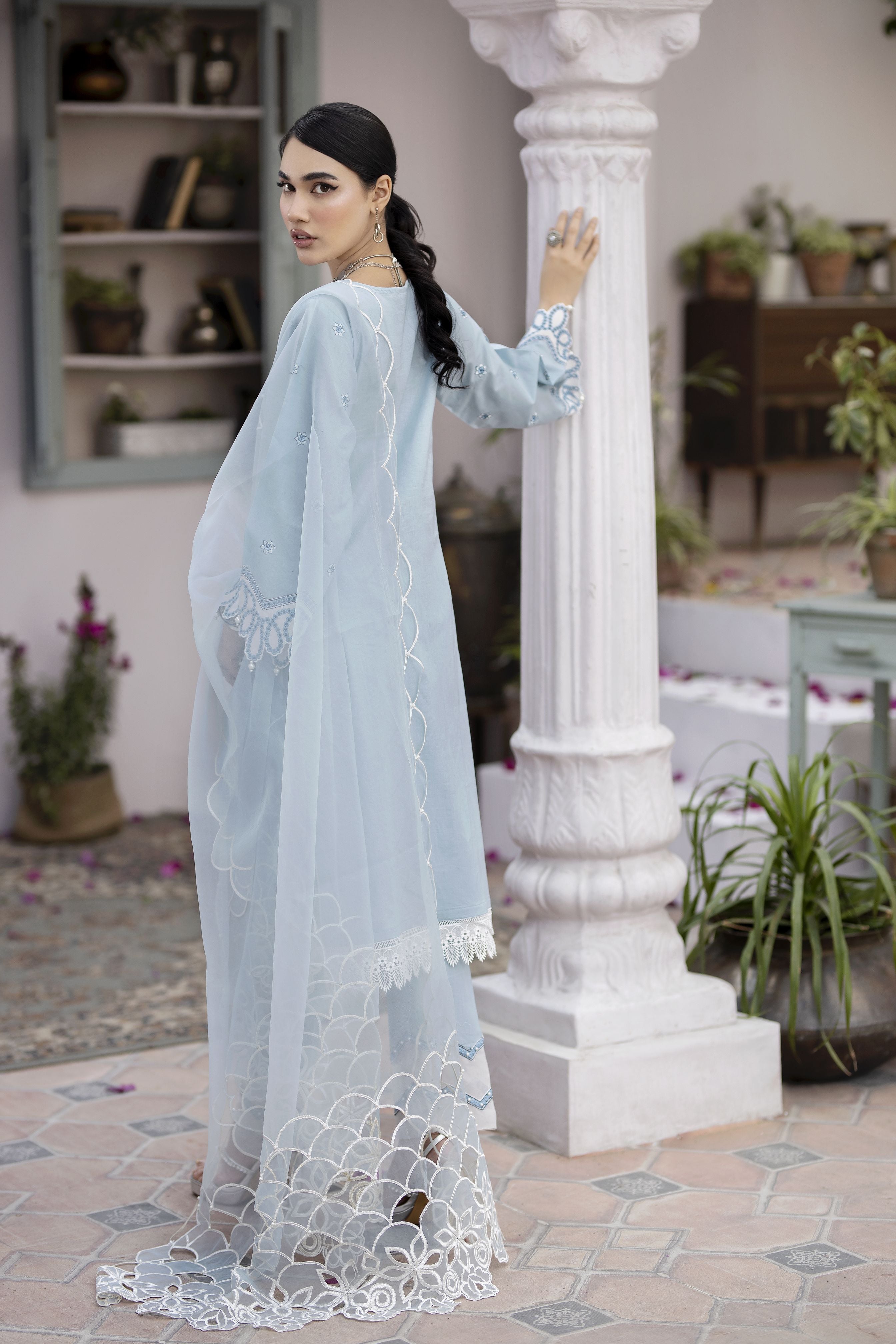 Elyna by Mona Cotton Chikankari EMCC2