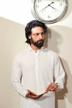 Ally's Classic White Wash & Wear Kurta Shalwar – Ready to Wear | MBA2