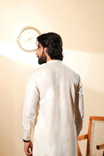 Ally's Off-White Wash & Wear Kurta Shalwar – Ready to Wear | MBA4