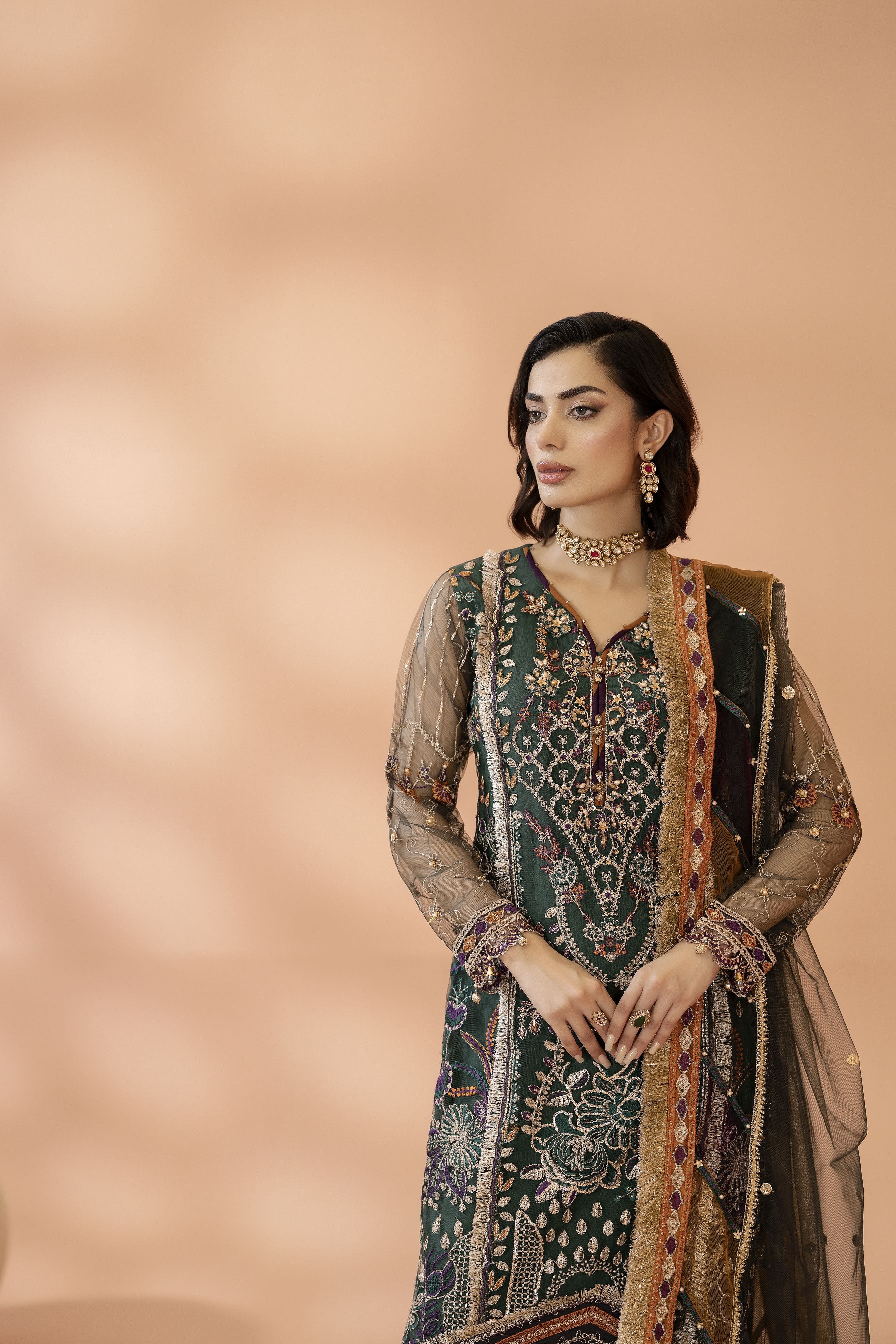 Meherbano Handwork Formal by Mona MMHF2