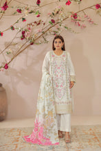 Hunar 3pc Ready to Wear Cotton Floral Embroidered Suit with Dupatta ESH9