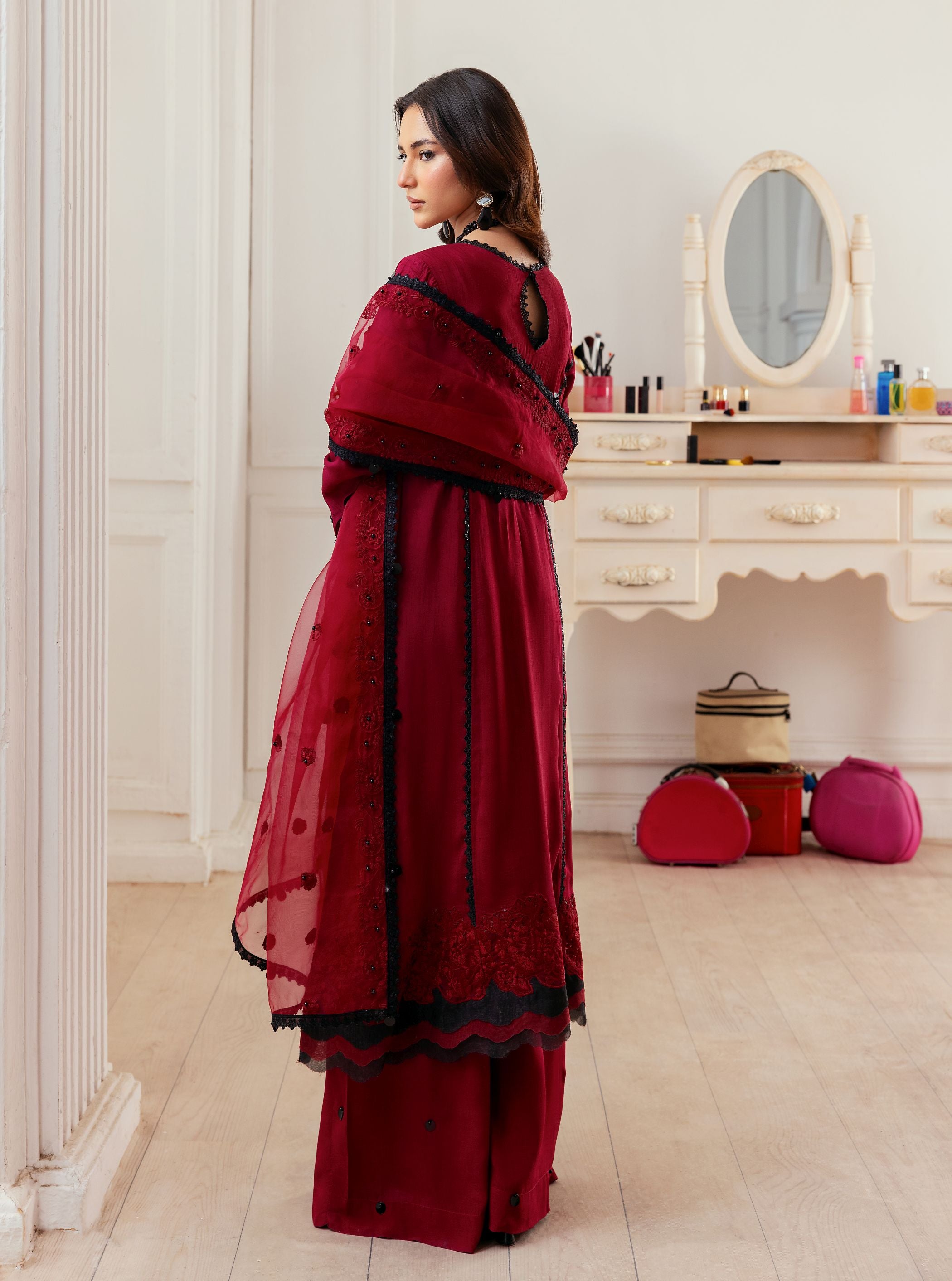 Zehra by Ain Raw Silk Festive Designer Womenswear ZAR7