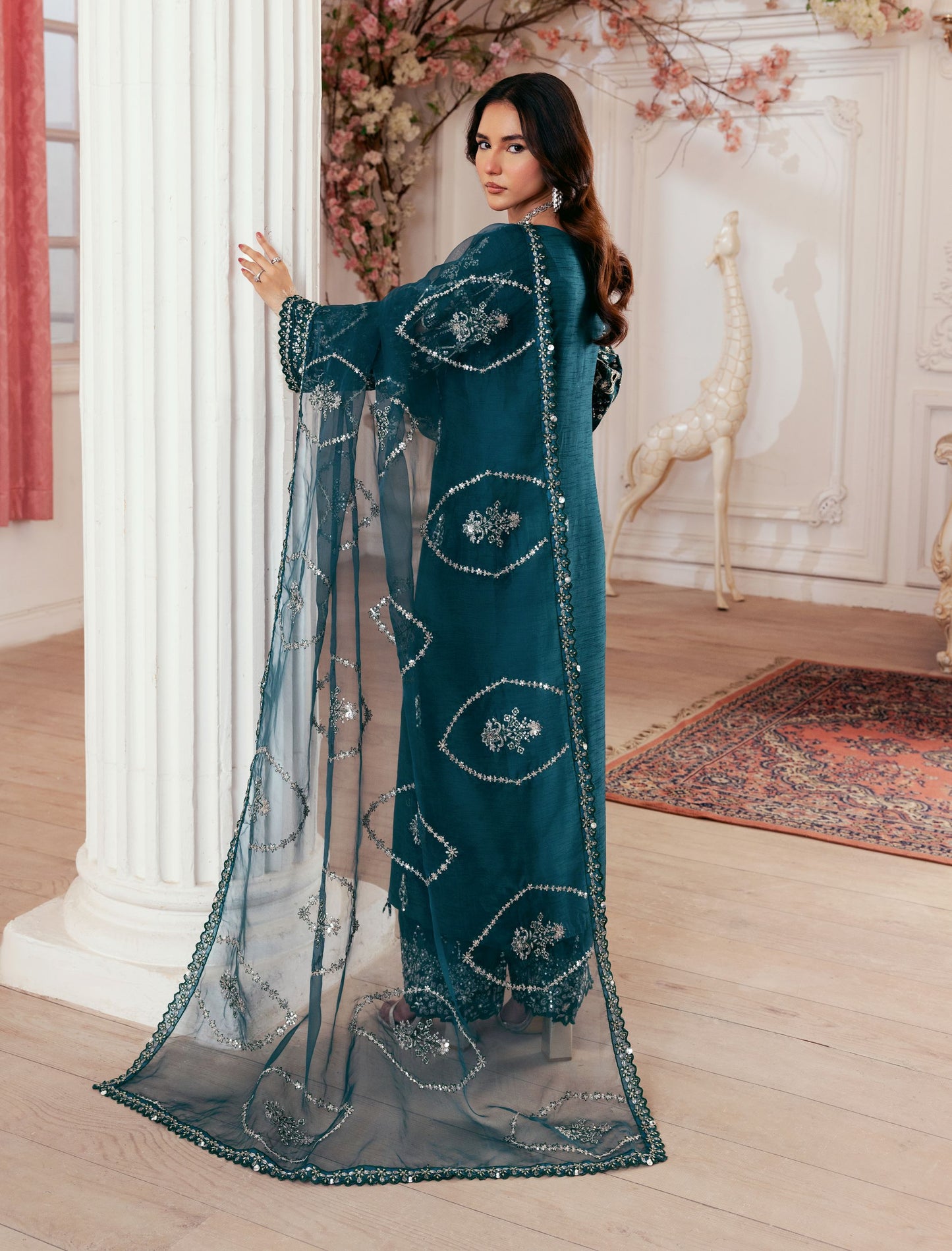 Zehra by Ain Raw Silk Festive Designer Womenswear ZAR1