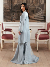 Zehra by Ain Raw Silk Gharara Festive Designer Womenswear ZAR3