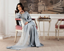 Zehra by Ain Raw Silk Gharara Festive Designer Womenswear ZAR3