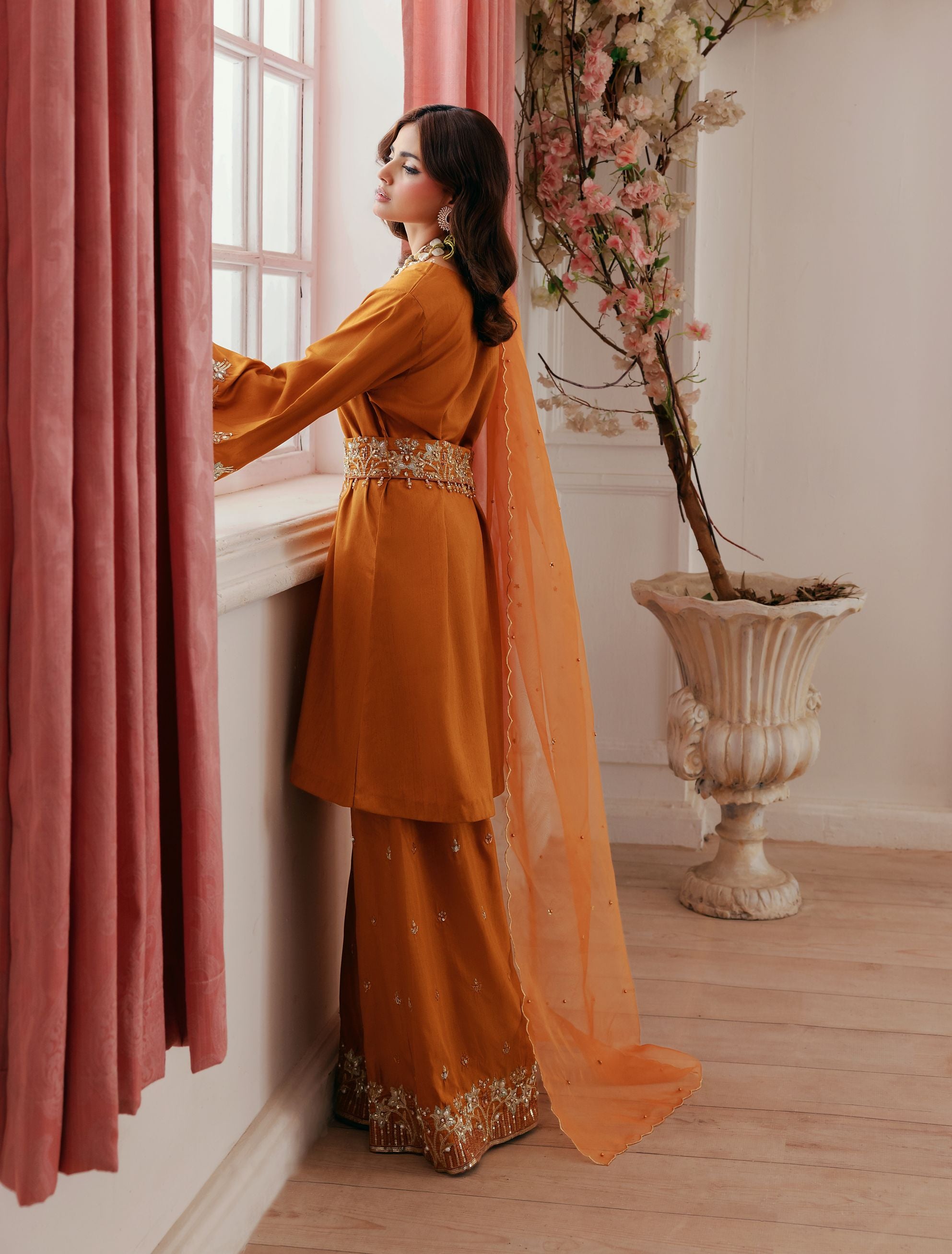 Zehra by Ain Raw Silk Festive Designer Womenswear ZAR5