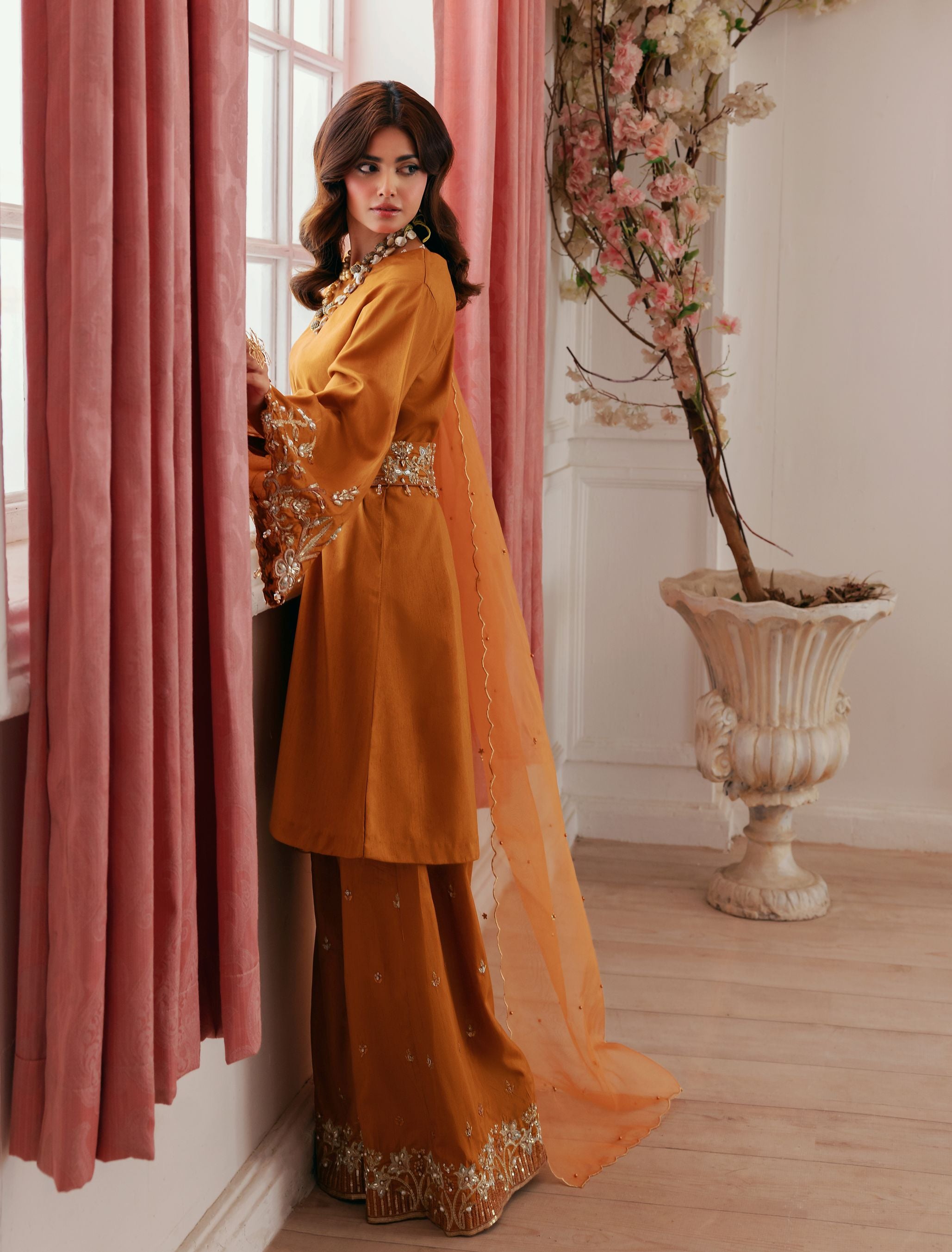 Zehra by Ain Raw Silk Festive Designer Womenswear ZAR5