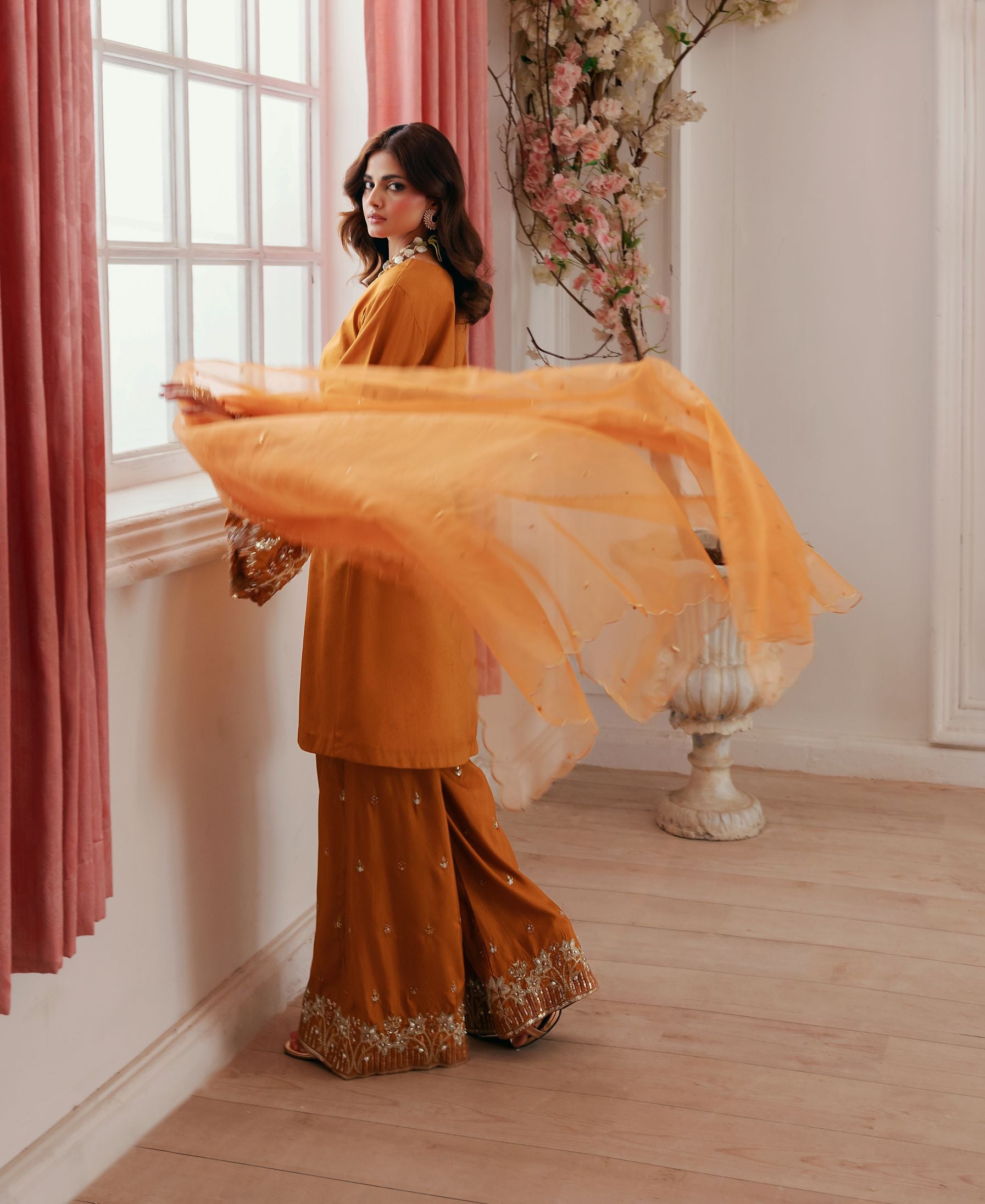 Zehra by Ain Raw Silk Festive Designer Womenswear ZAR5