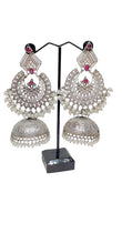 Gul Warun Royal Filigree Pearl Jhumka Earrings GJ10