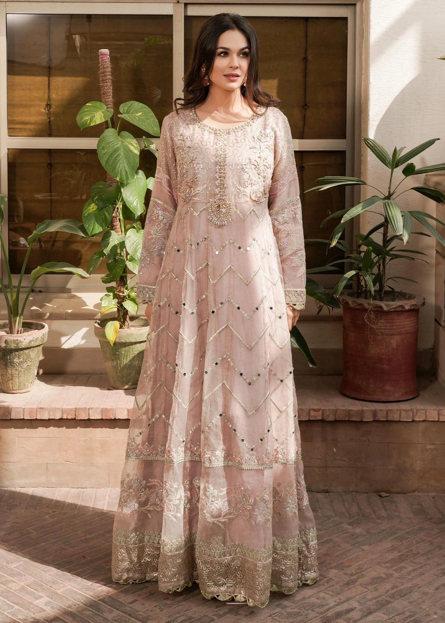 Luxury Formal handwork Maxi by Mona MX01