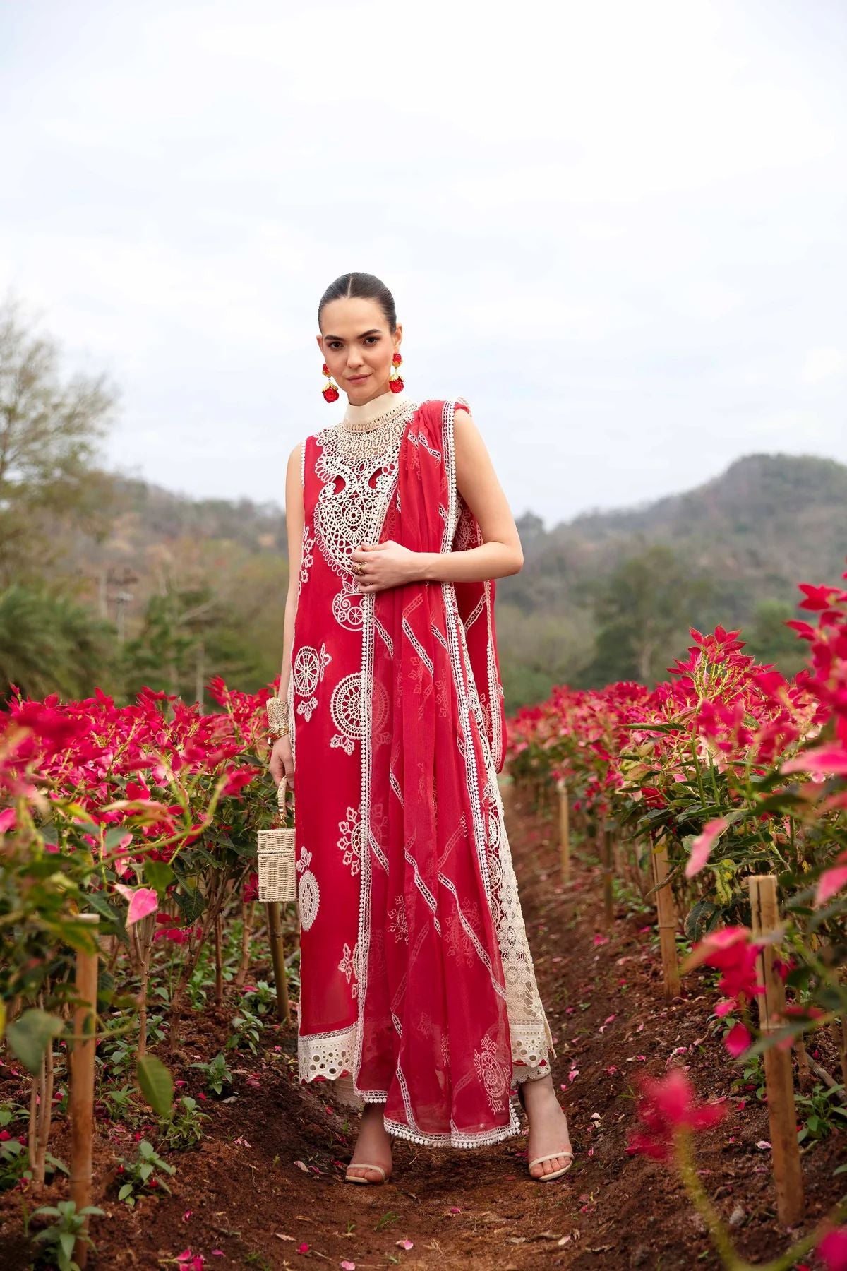 Sable Luxury Ready to Wear Lawn 24 CARNELIAN 01