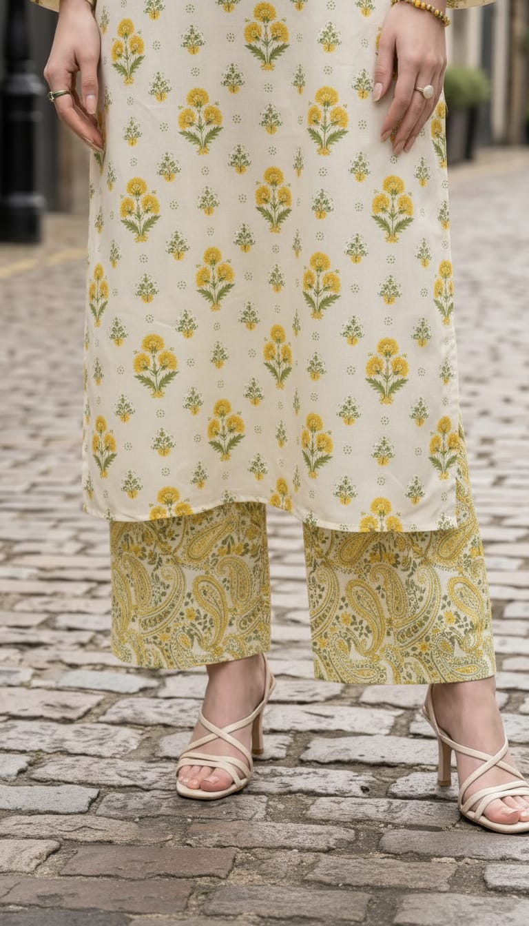 Impulse Summer Edit 2pc Printed Poly Lawn Suit – IMP12