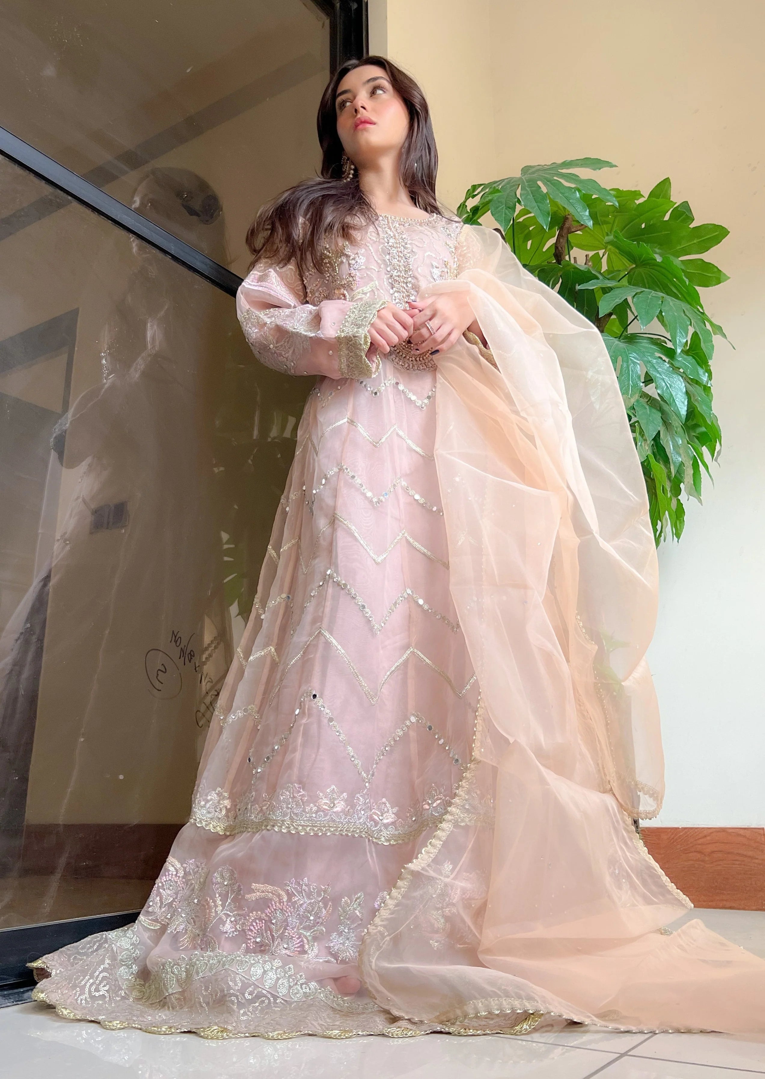 Luxury Formal handwork Maxi by Mona MX01