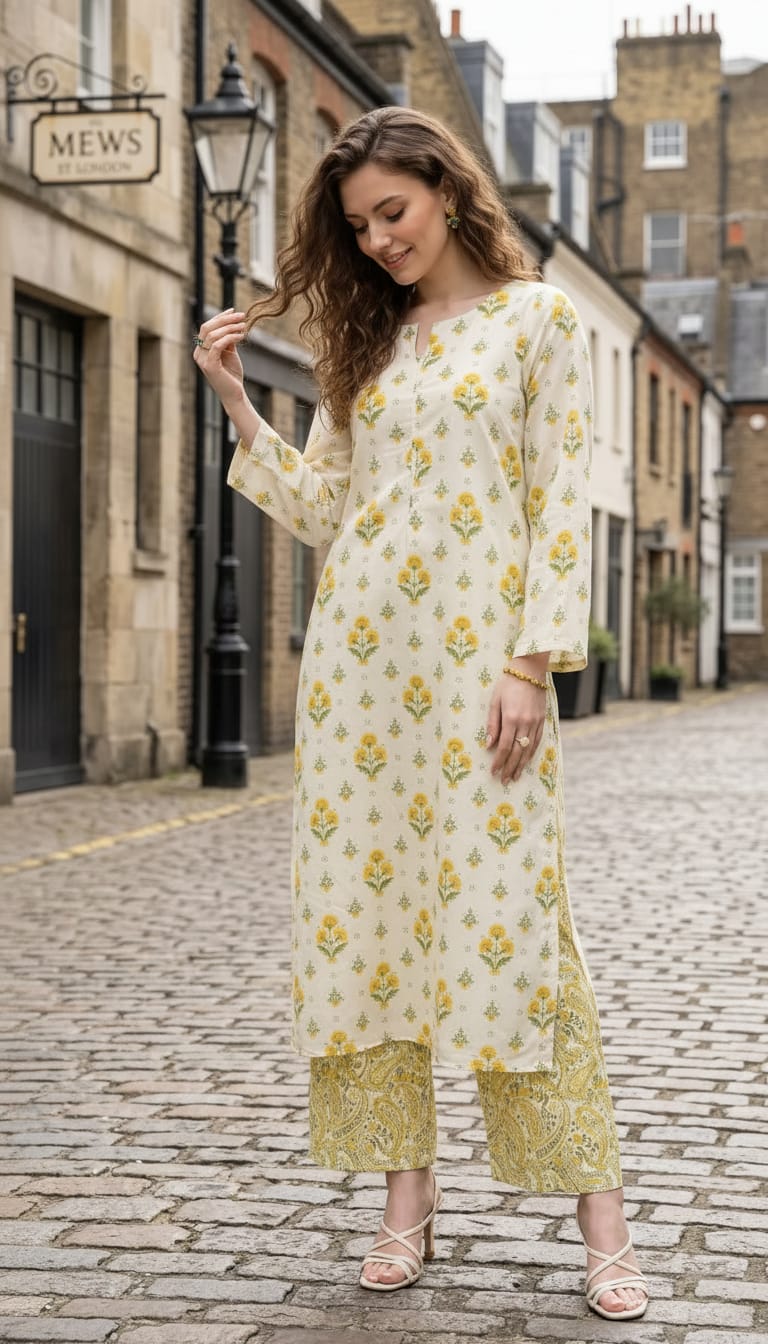 Impulse Summer Edit 2pc Printed Poly Lawn Suit – IMP12