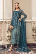 Maria B Ready to Wear Chiffon Teal Blue 102
