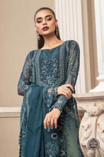 Maria B Ready to Wear Chiffon Teal Blue 102