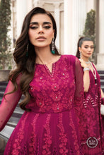 Maria B Ready to Wear Chiffon Magenta Pink 107