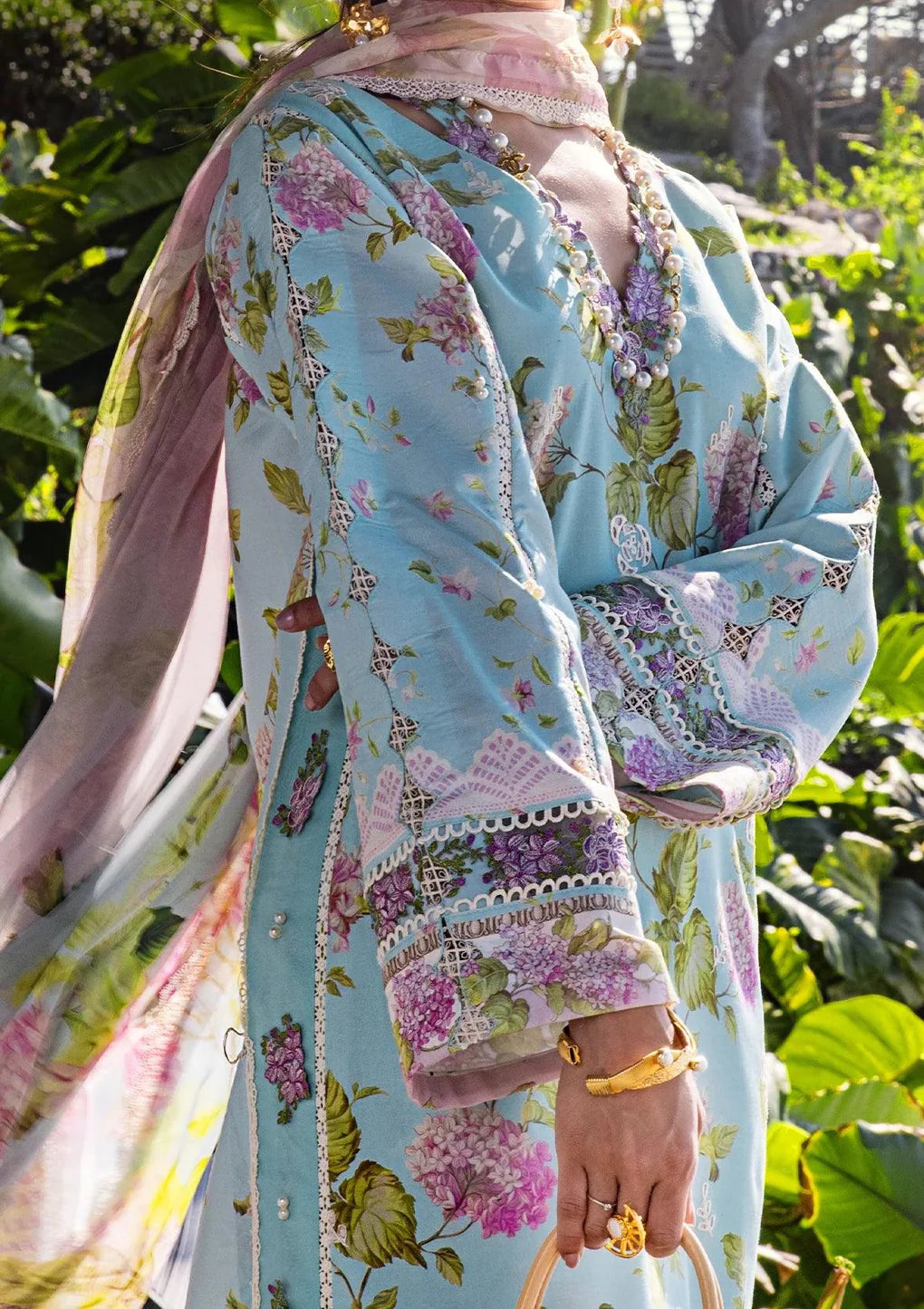 ELAF Signature Lawn Collection ESL-05A STARLIT HARMONY