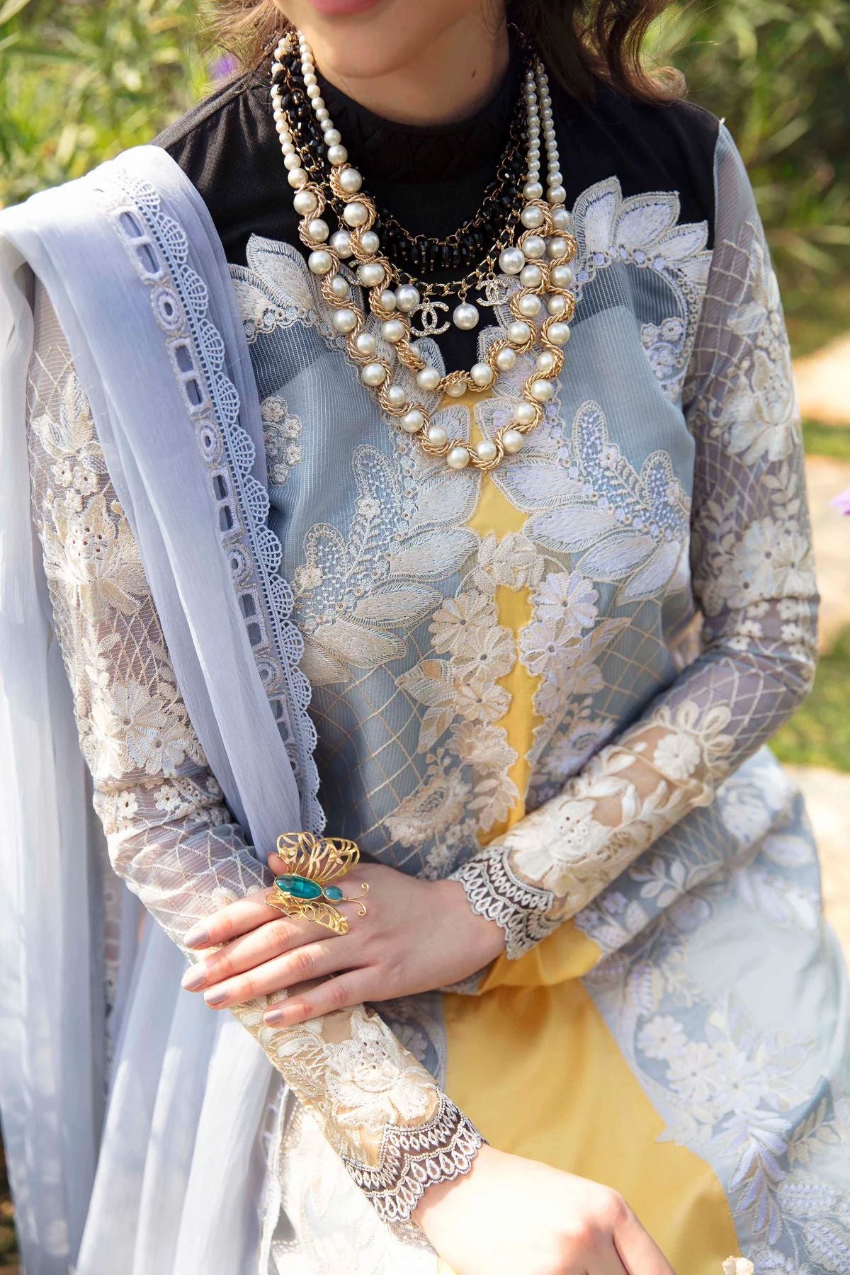 Sable Luxury Ready to Wear Lawn 24 LEENA 11