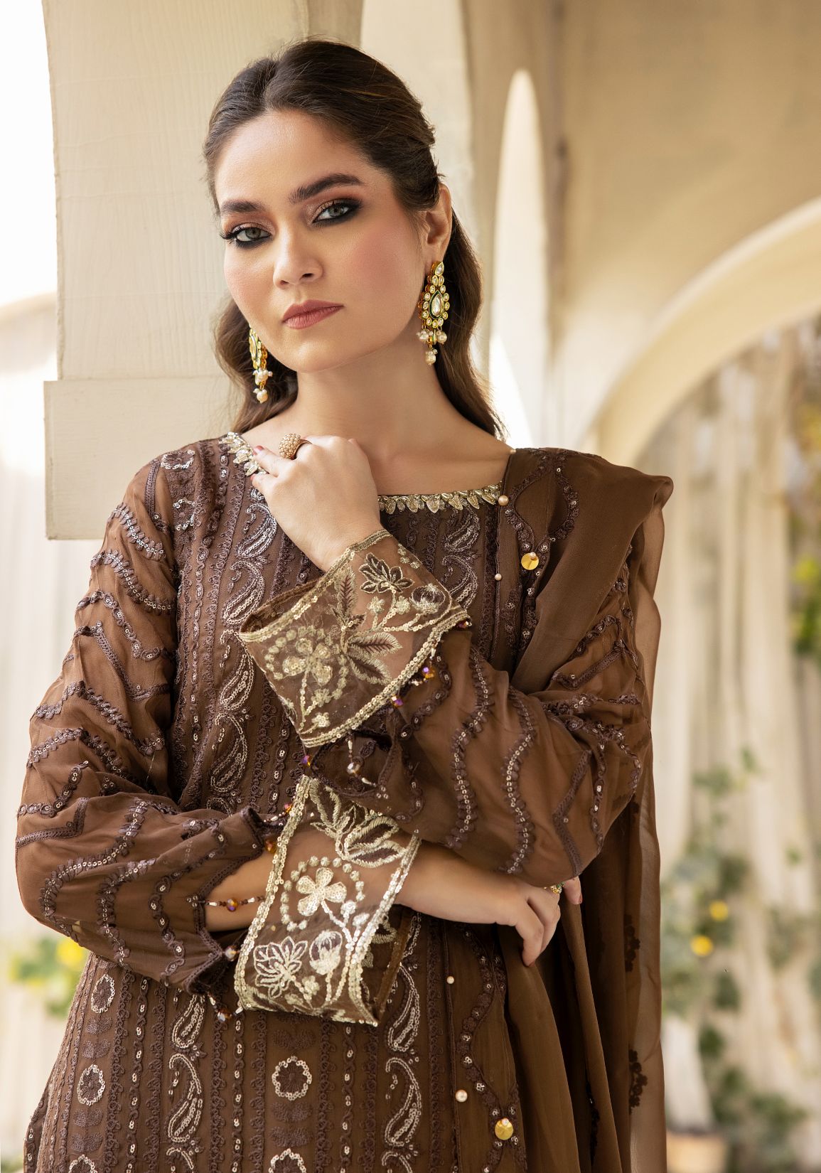 3pc Formal Ready to Wear Dress by Mona C2