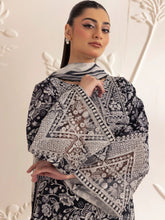 Mohagni 3pc Ready to Wear Silk Lawn Suit with Silk Dupatta LMB8