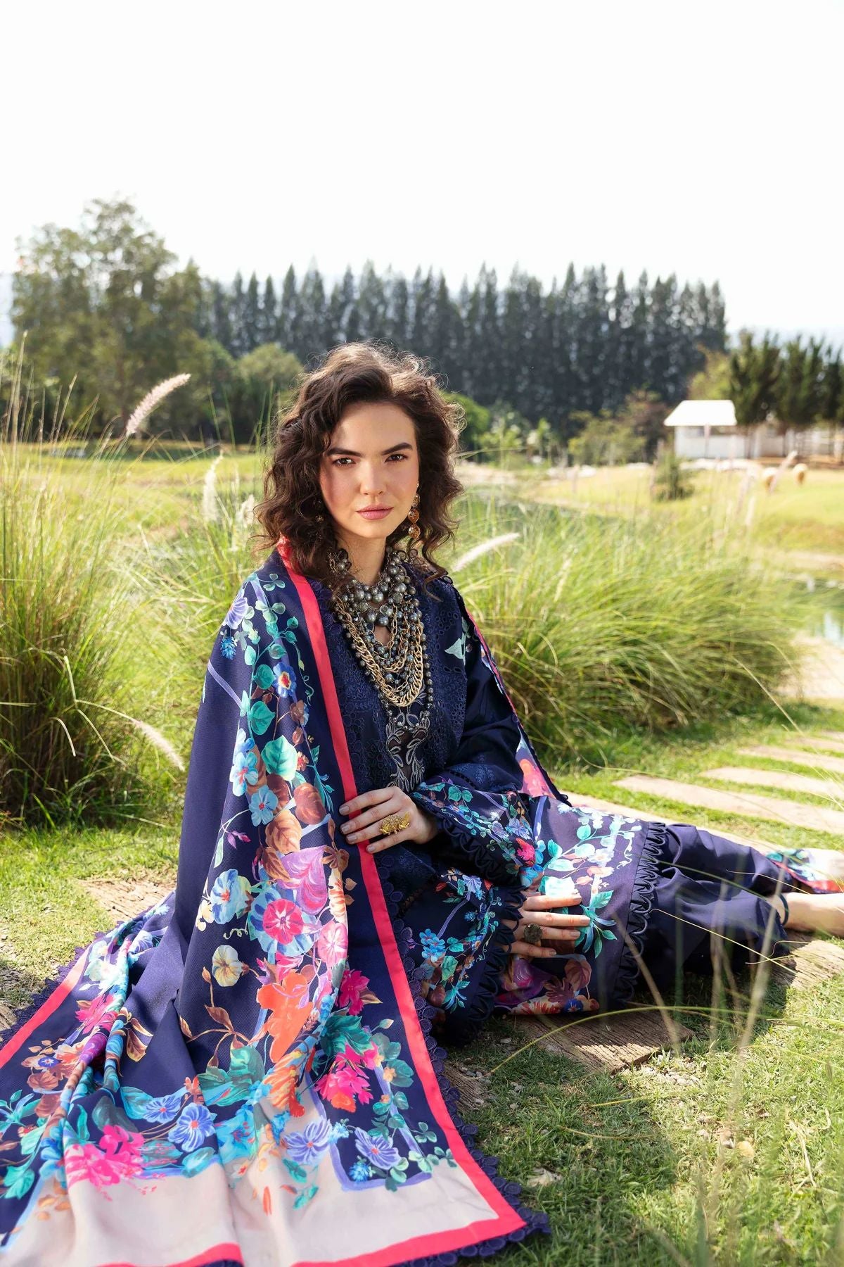 Sable Luxury Ready to Wear Lawn 24 LYRA 13