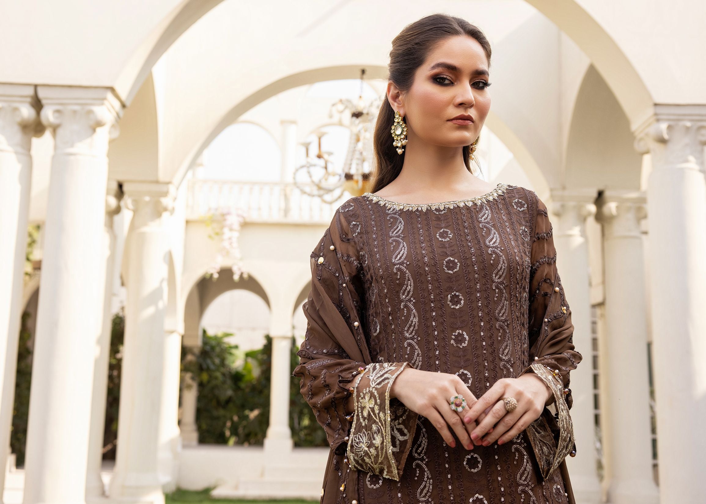 3pc Formal Ready to Wear Dress by Mona C2