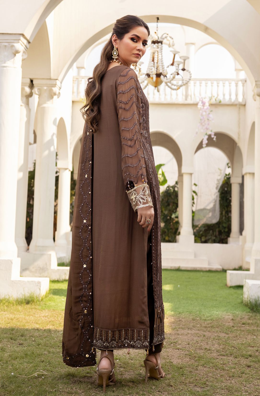 3pc Formal Ready to Wear Dress by Mona C2