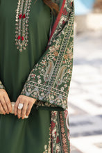 Khushi by Silver Bottle Green – 3pc Embroidered Cotton Shalwar Suit KBS13